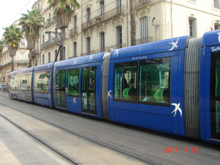 몽뻴리에 트램 1 - Tram Bleu